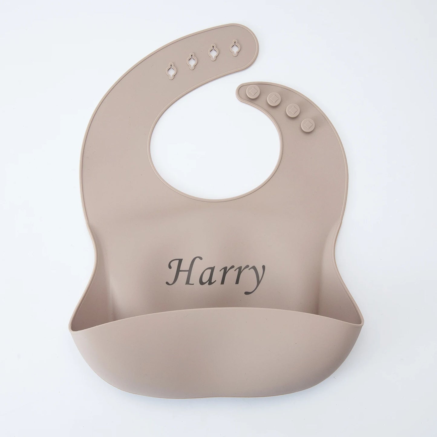 Personalized name Food Grade Baby Feeding Set with Spoon, fork,Silicone Suction Bowls and bib BPA Free - First Stage Self Feed