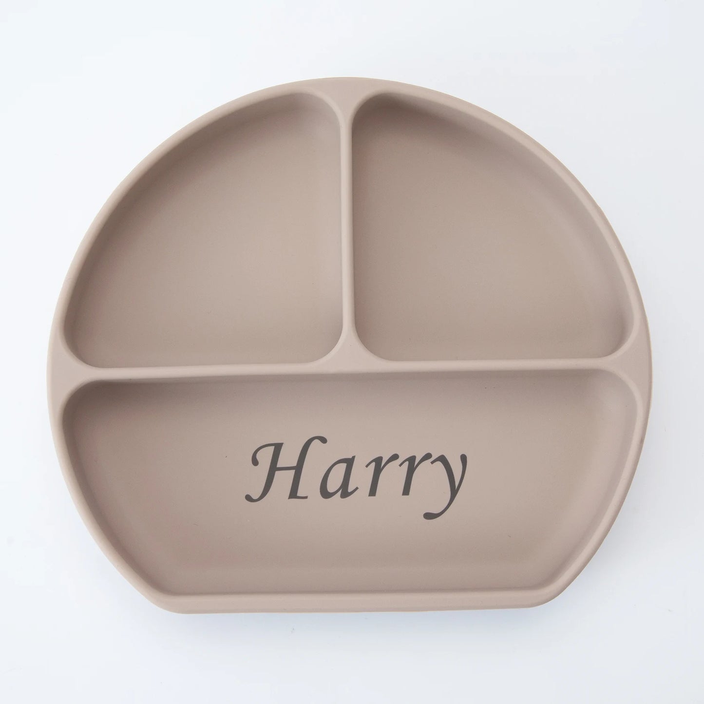 Personalized name Food Grade Baby Feeding Set with Spoon, fork,Silicone Suction Bowls and bib BPA Free - First Stage Self Feed