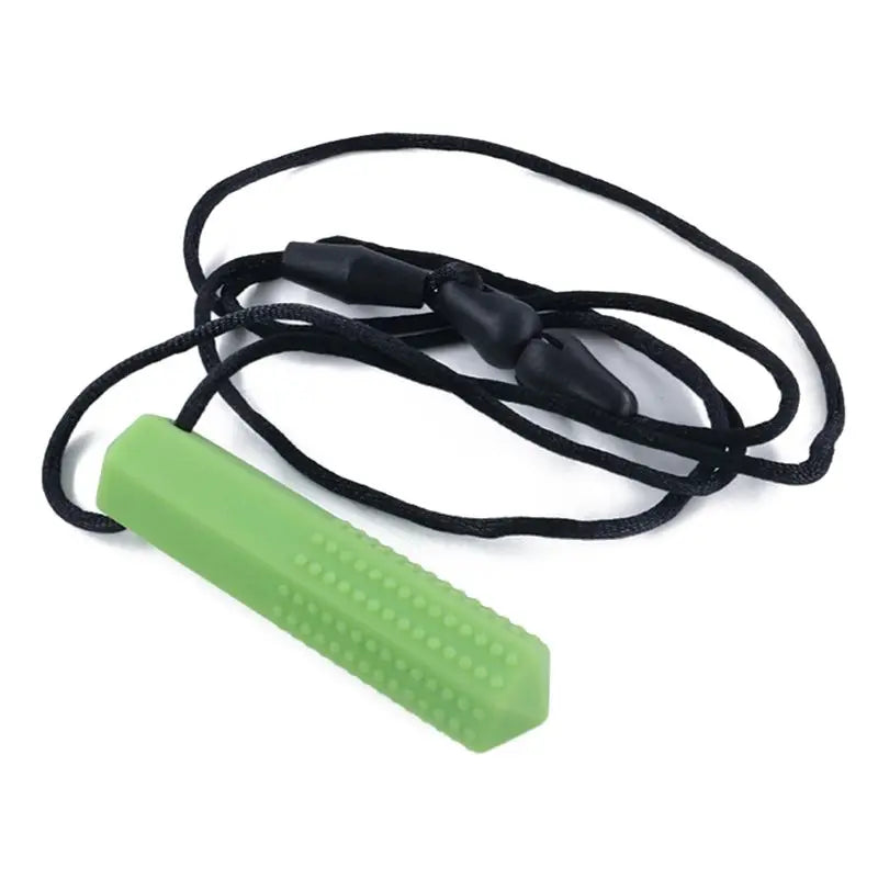 Baby Silicone Teether Kids Chew Necklace Sensory Chewy Pendant Teething Toys for Autism ADHD Special Needs
