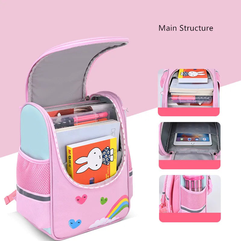 school bag for kids boys from 3 to 7 years old shoulder bag children bag for books Primary students gifts school bag cartoon