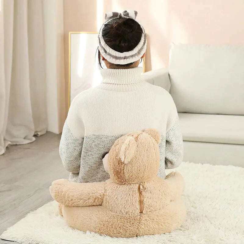 50CM New Panda Infant Boys Seats Soft Sofa Cartoon Duck Animal Girls Comfort Plush Unicorn Bear Chairs Contain Filling