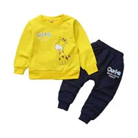 New Girls Letter Jeans Spring Autumn Kids Loose Fashion Casual Trousers Children Temperament Elastic Straight Pants 2-12 Years