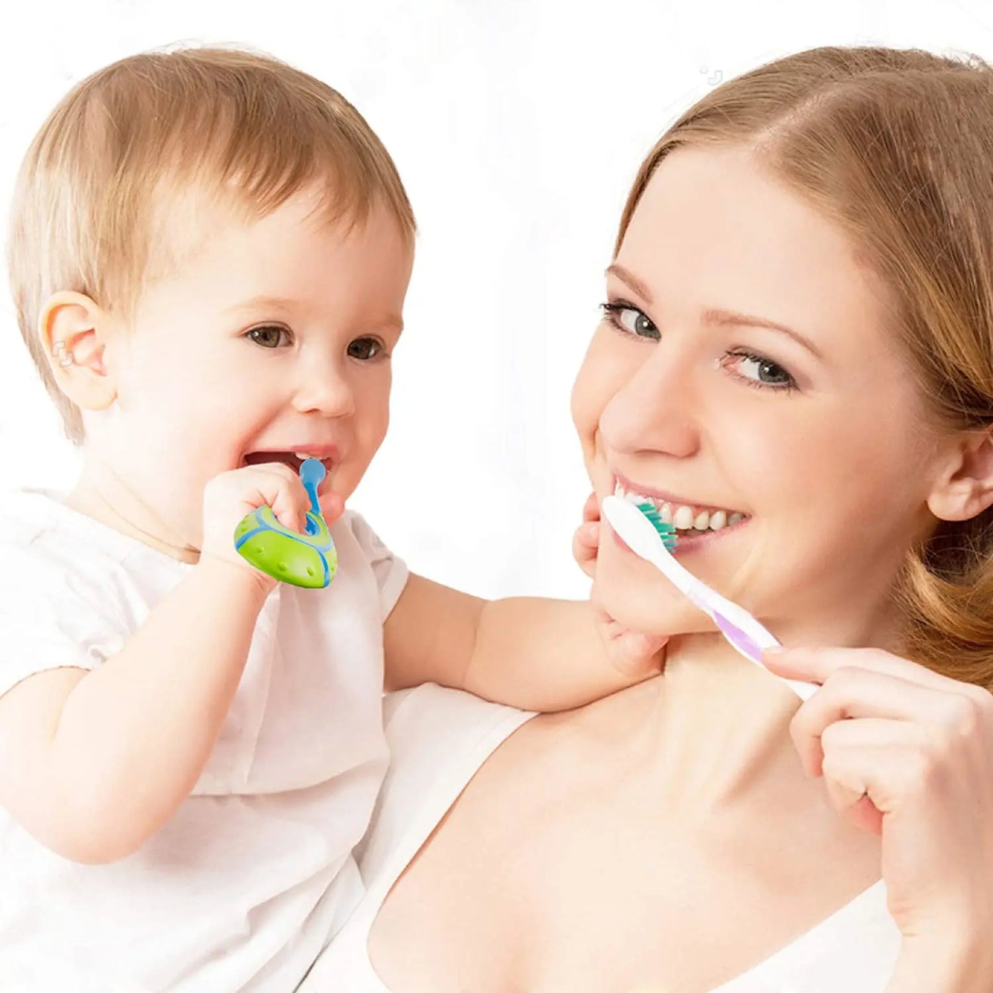 2PCS KidsToothbrush Children With Soft Bristles BPA-Free Toddler Toothbrush Training Deciduous Teeth Toothbrush