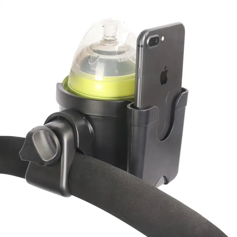 Baby Stroller Accessories coffee Cup Holder universal tricycle pram Water Bottle mobile phone and drink holder wheelchair cart