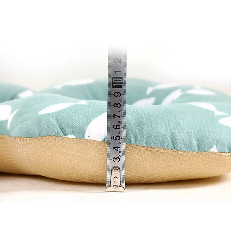 Baby Pushchair Seat Liner Universal Stroller Cotton Pad Warm Mat Sleeping Mattress Head Support Pillow Infant Pram High Chair C