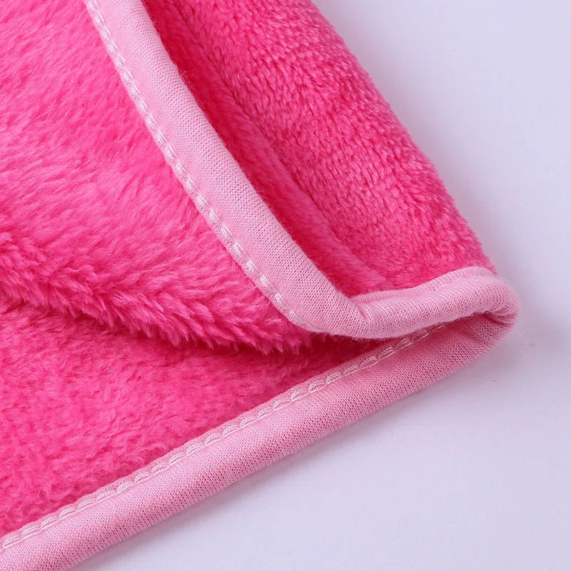 Baby Boys Robe For Girls Children's Bathrobe Cartoon Printing Soft Velvet Robe Pajamas Coral Baby Kids Warm Clothes 1-6Years Old