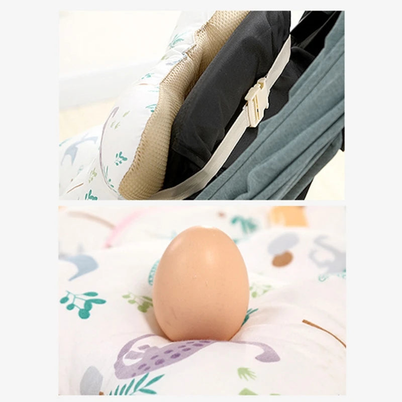 Baby Pushchair Seat Liner Universal Stroller Cotton Pad Warm Mat Sleeping Mattress Head Support Pillow Infant Pram High Chair C