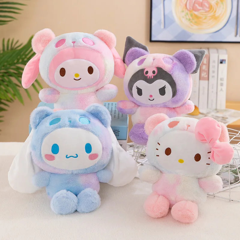 Sanrio Kuromi Fantasy Plush Toy Crane Gift toys for kids girl Gifts Plush Toys Plushie Stuffed Animal Patung Dolls pillow