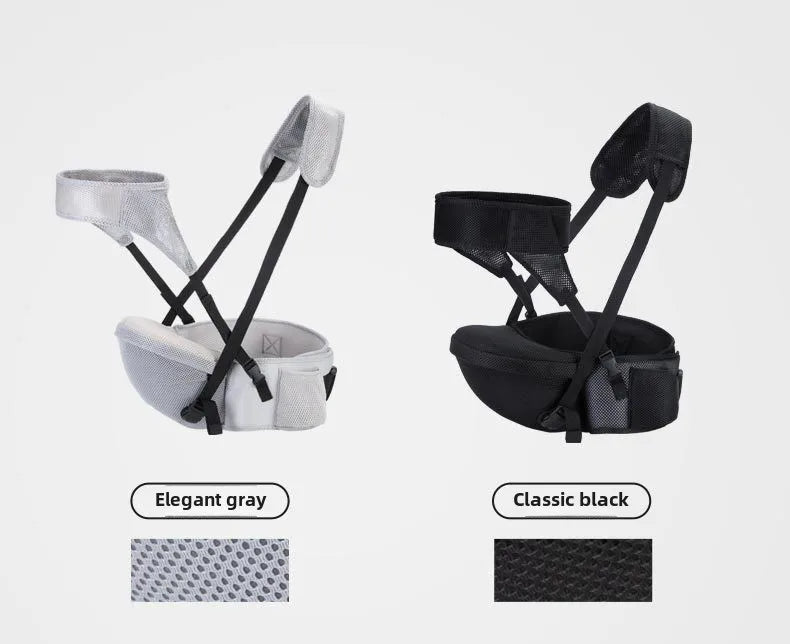 4-48 Mouths Baby Sling Bebes Waist Stool Baby Bag Carrier Wrap Portable Kid Hip Seat with Safety Sling Multifunctional Seat Belt