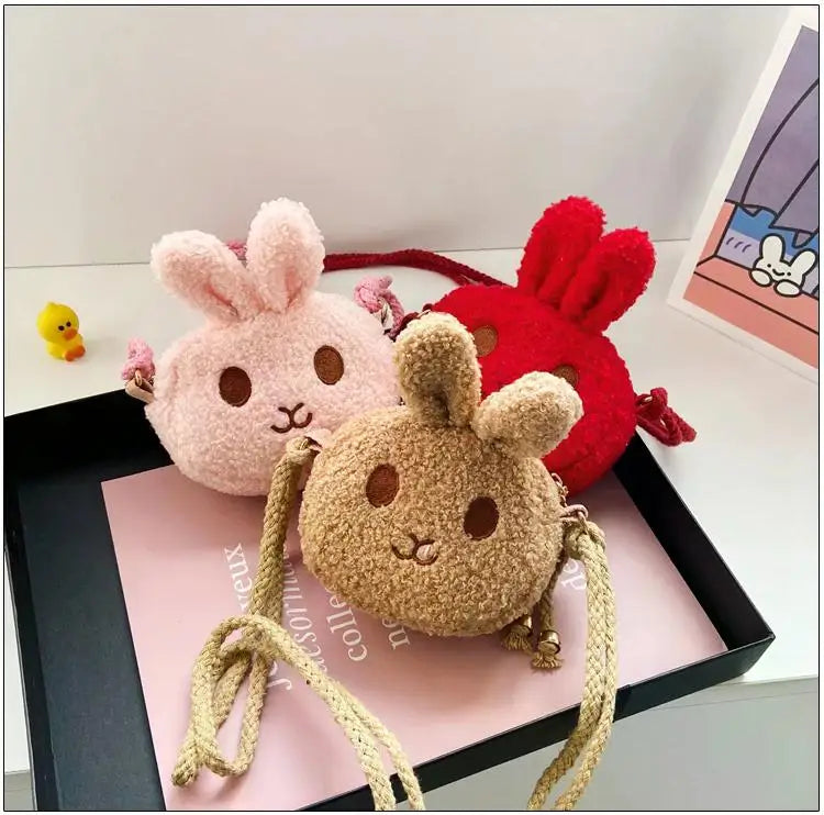 New Cute Little Rabbit Baby Girls Handbags Fashion School Bags for Girls Kids Small Shoulder Lunch Bags Child Girl Backpacks