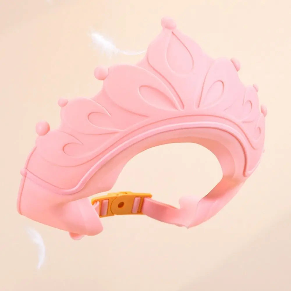 Shampoo Shield Bath Head Cover Baby Shower Cap Adjustable Hair Wash Hat for Newborn Infant Ear Protection