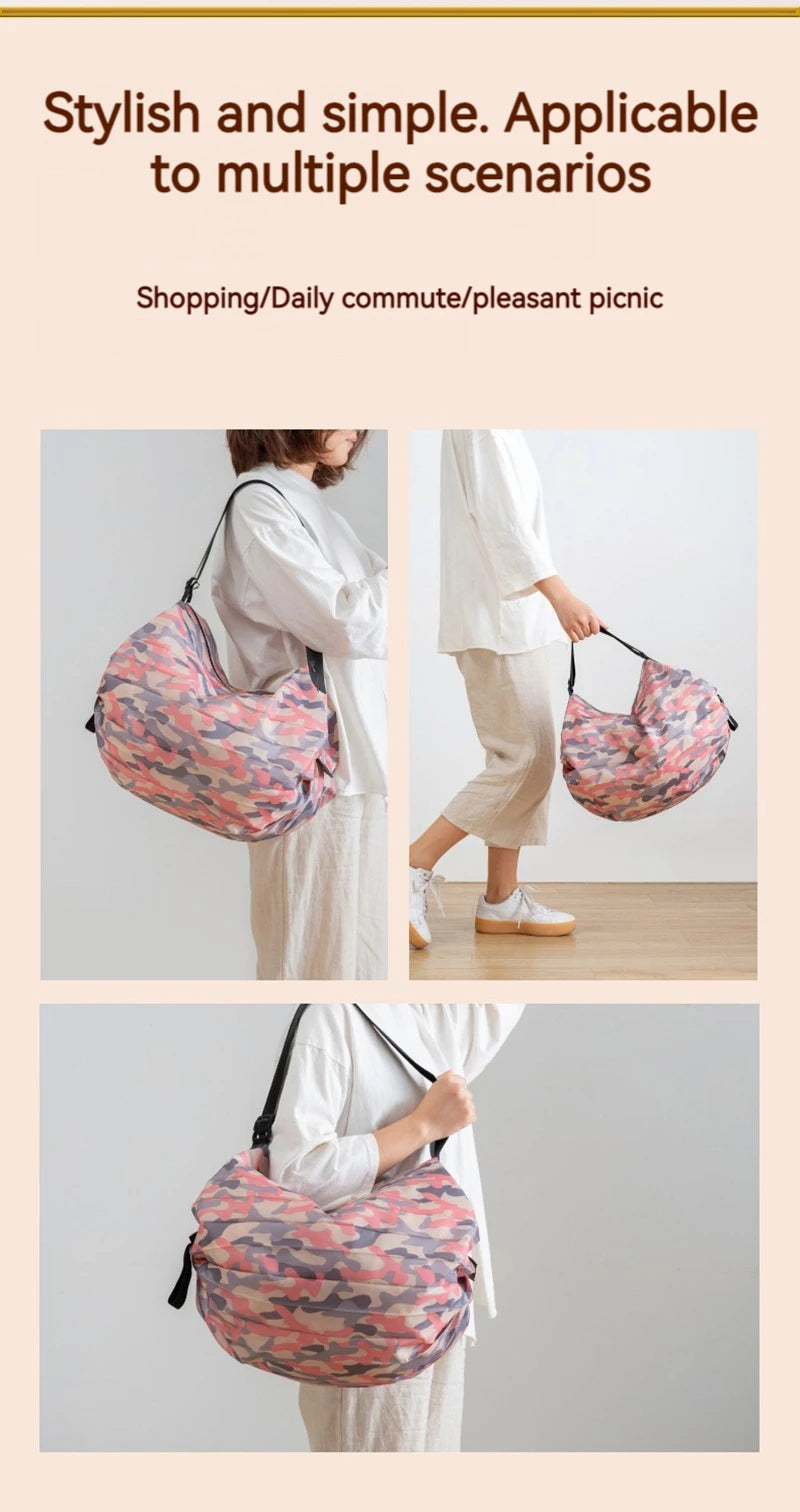 Foldable Mommy Bag Large Capacity Bag Environmental Protection Multi-Function Waterproof Bags Travel Baby Diaper Bag Baby Care