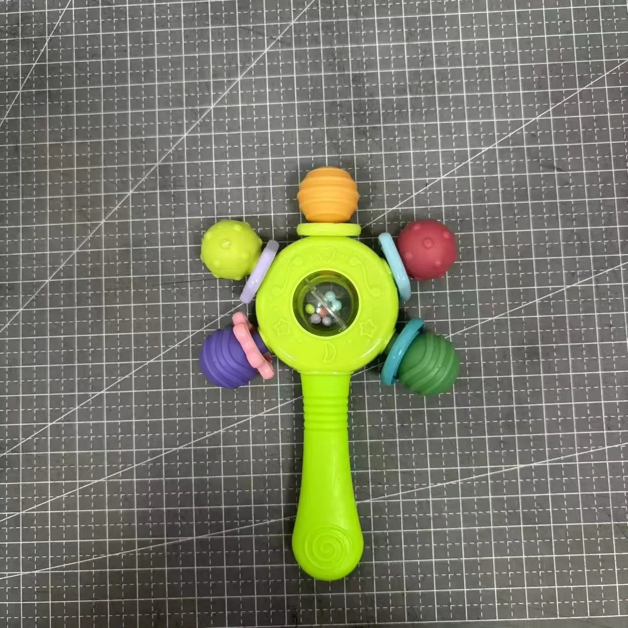 Baby Development Toys 0 6 12 Months Sensory Baby Teether Rattle Hand Grip Toys Soft Teething Educational Toys Games For Babies