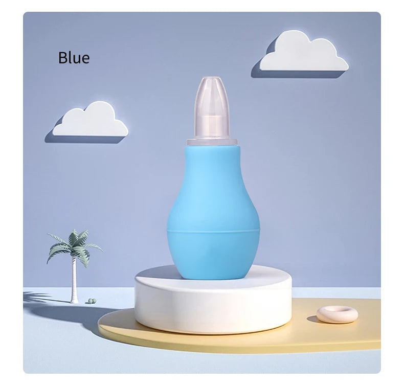 Simple Silicone Baby Nasal Aspirator Sucker Cleaner Nose Wash Anit Backflow Snot Cleaner