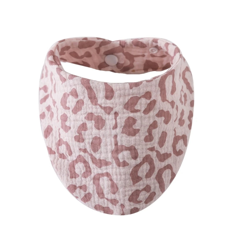 Baby Infant Cotton Bib Solid Color Scarf Feeding Saliva Towel Bandana Burp Cloth Boy Girl Babies Accessories Newborn