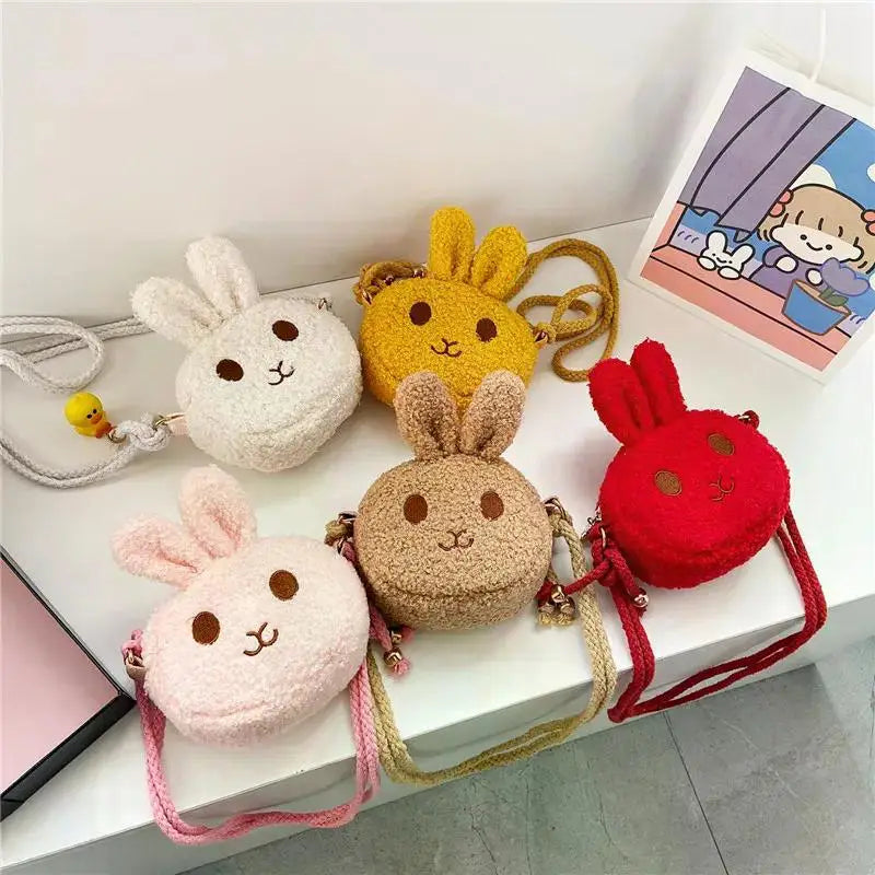 New Cute Little Rabbit Baby Girls Handbags Fashion School Bags for Girls Kids Small Shoulder Lunch Bags Child Girl Backpacks