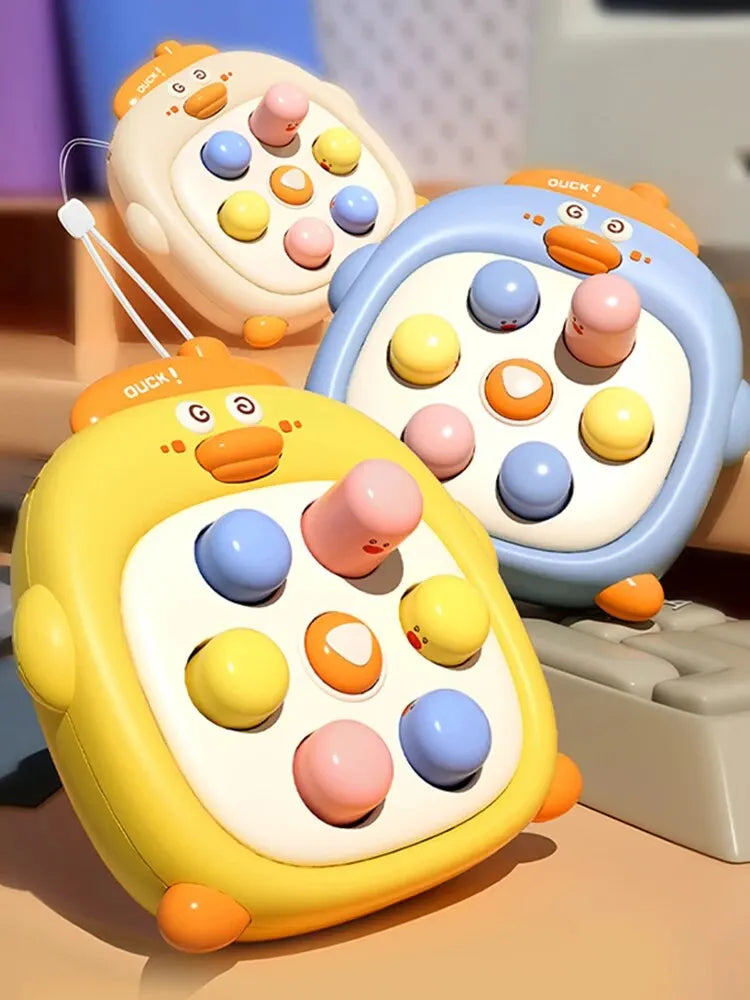 1 Pc Mini Whack-a-Mole Hand-eye Coordination Educational Toy Random Color Children's Pinch Finger Decompression Toy