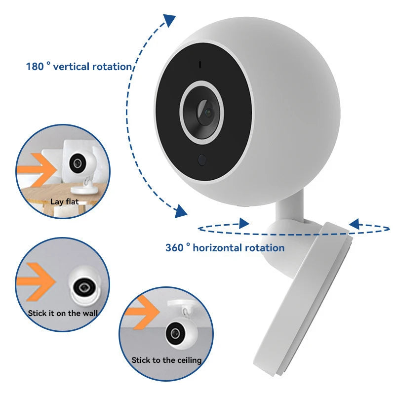 Xiaomi A2 Wireless WiFi Smart Camera Bidirectional Voice 360° Motion Detection Baby Monitor HD Security Surveillance Camera