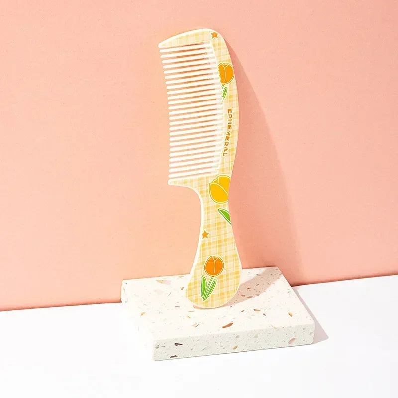 Baby Portable Untangling Hair Brush Health Care Tools Combs Kids Cute Rabbit Bear Children Hairbrush Comb for Girls Accessories