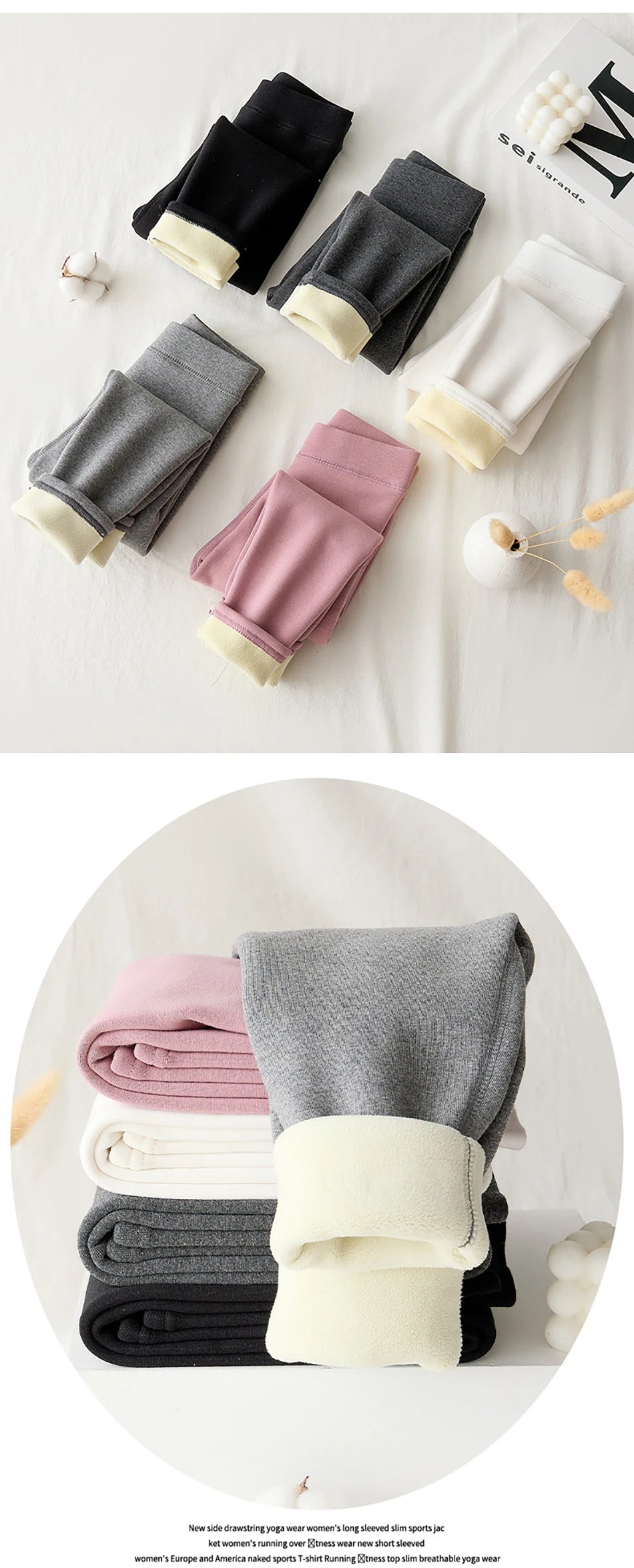 Thickened and Warm Girls Winter Fleece Long Pants Children Comfort Soft Leggings Kids Fashion Outerwear Bottoms School Clothes