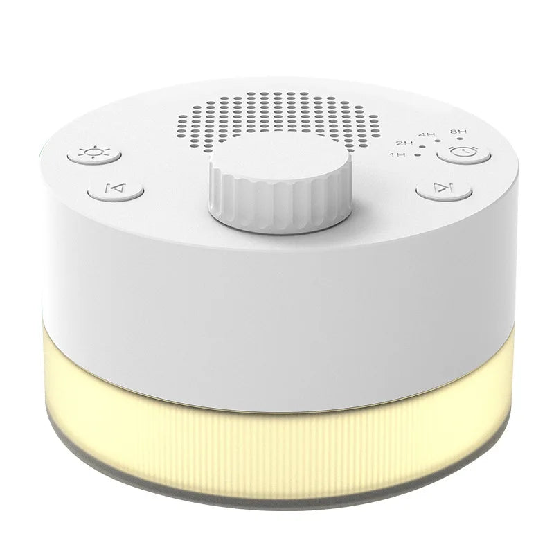 White Noise Machine with Warm Light 24 Natural Sounds Sleep Aid Deep Relaxation Soothing Sleep Aid Equipment