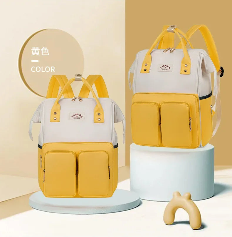 Multifunctional Large-capacity Mommy Bags for Outings Travel Backpack Waterproof Portable Mother and Baby Bag Women's Backpack