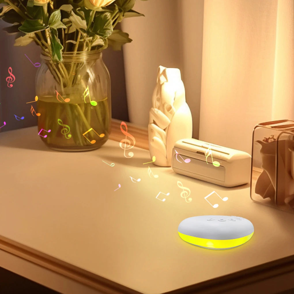 Baby Music Sleep Aid Sleeper Atmosphere Light Breathing Light White Noise Intelligent Sleep Aid Sleeper Night Light Speaker