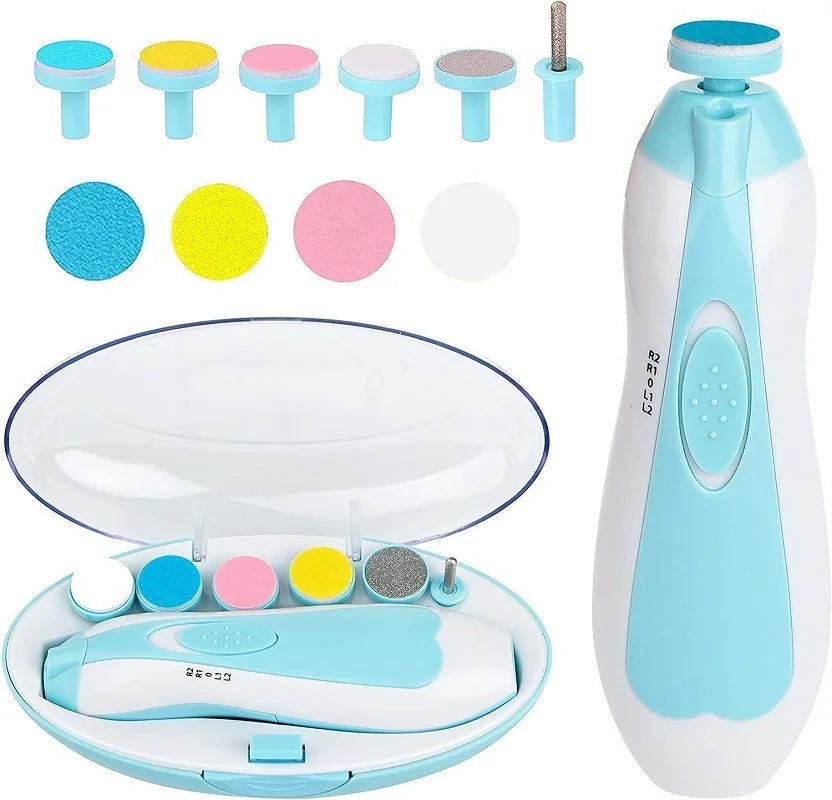 Baby Care Essentials Set Nail Clippers Newborn Nursery Care Kit HairBrush Comb Baby Healthcare Grooming Kit for Newborn Girl Boy