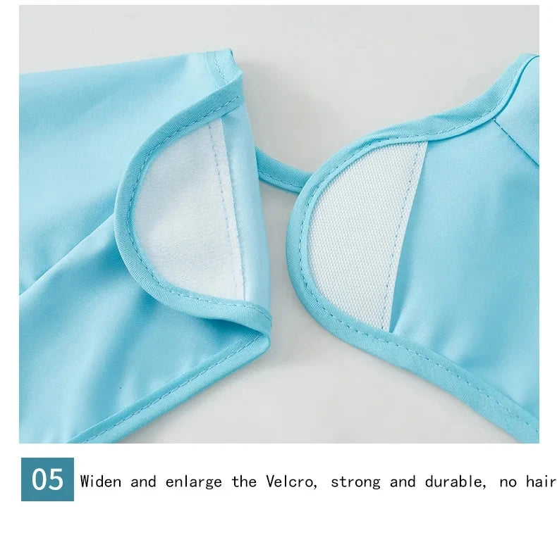 Baby Food Overalls Waterproof Children's Bibs Boys And Girls Drool Towel Four Seasons Long Sleeve No-Wash Apron