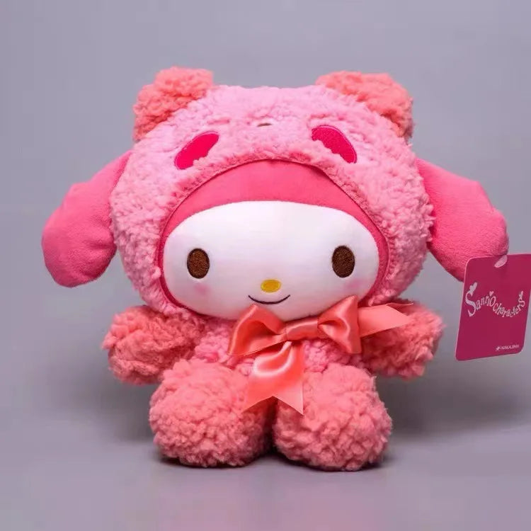 Sanrio Kuromi Fantasy Plush Toy Crane Gift toys for kids girl Gifts Plush Toys Plushie Stuffed Animal Patung Dolls pillow