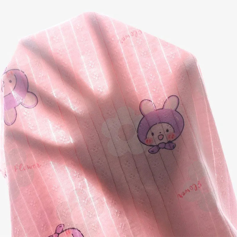 Summer Camisole Sling Tops+Shorts 2-Piece Set Girl's Soft Cotton Pajamas Fashion Cartoon Print Kids Home Clothes Casual Suit New