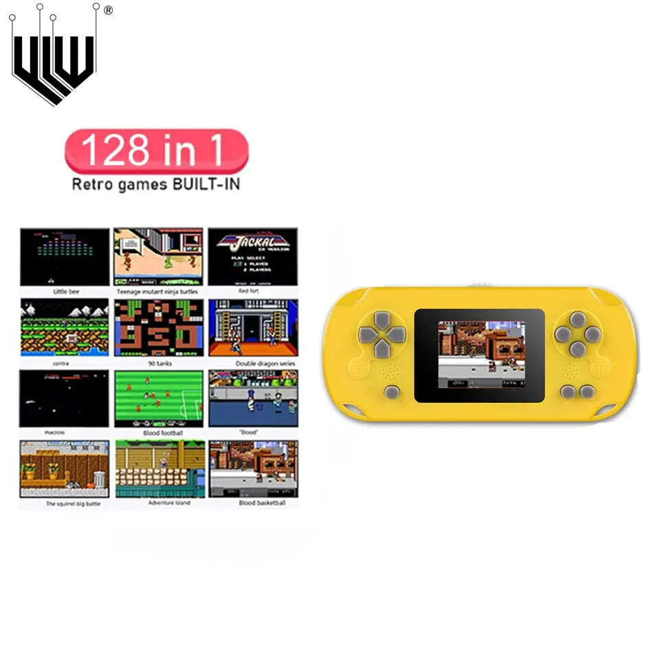 GAMINJA GC31 Retro Portable Mini Handheld Video Game Console TFT Color Screen Kids Game Player Built in 8Bit Games