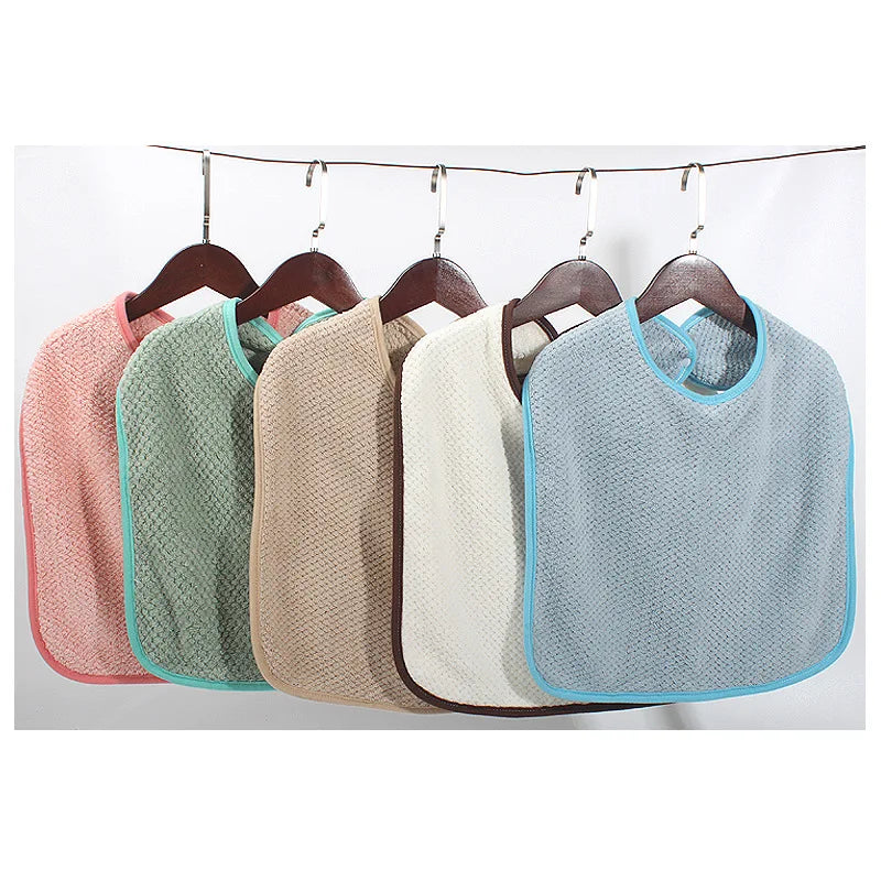 Kids Feeding Eating Apron Baby Saliva Towel Waterproof Infant Bibs Boys Girls Ruffle Towel Toddler Newborn Burp Cloths Water