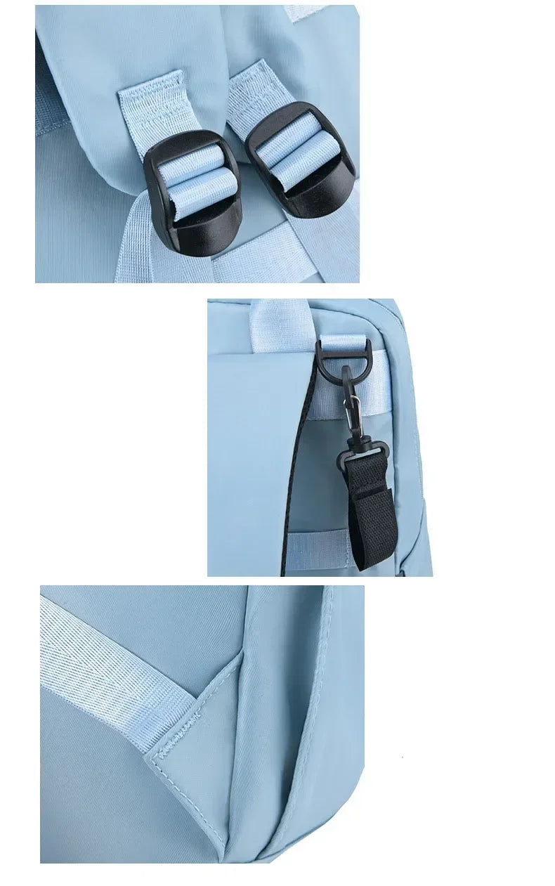 5pcs/set Large Capacity Baby Bag for Mom Travel Stroller Organizer Baby Diaper Bag Mummy Maternity Newborn Accessories Bag