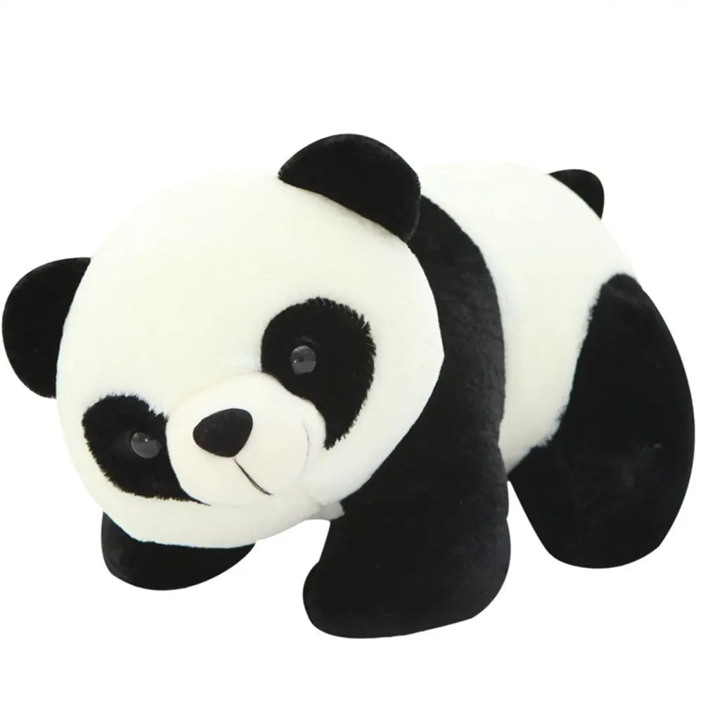 1PC Birthday Kneeling Sitting Kids Baby Soft Cloth Toy Cute Cartoon Pillow Plush Panda Stuffed Animals Present Doll