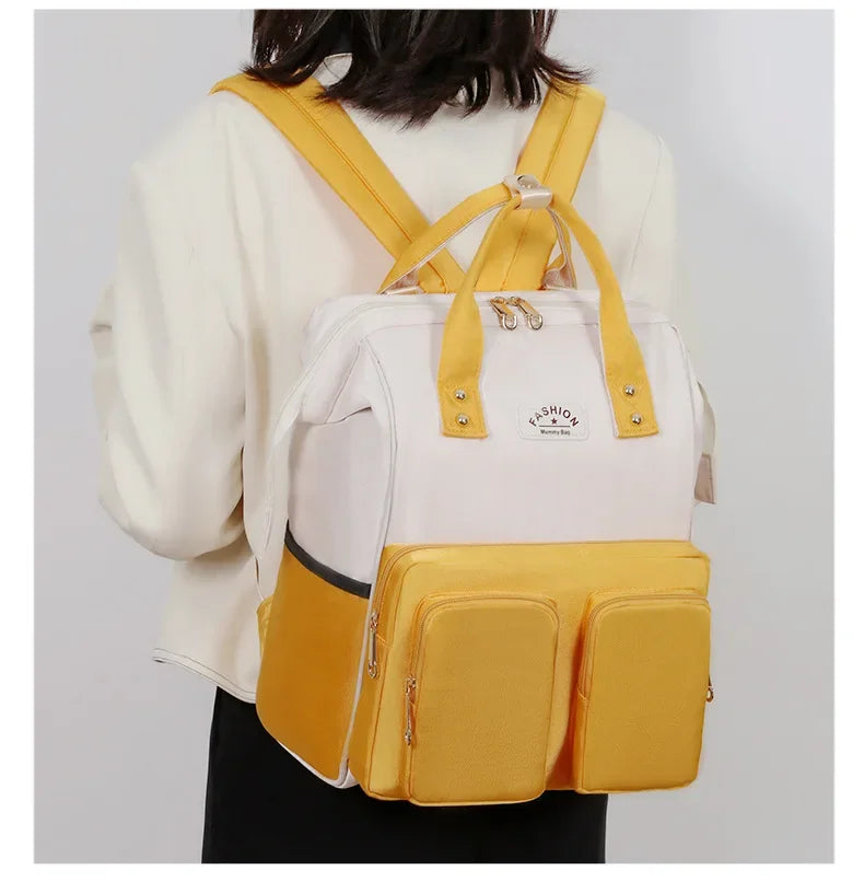 Multifunctional Large-capacity Mommy Bags for Outings Travel Backpack Waterproof Portable Mother and Baby Bag Women's Backpack