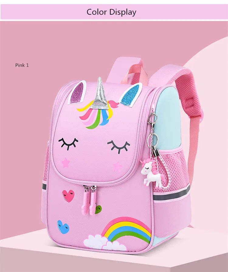 school bag for kids boys from 3 to 7 years old shoulder bag children bag for books Primary students gifts school bag cartoon