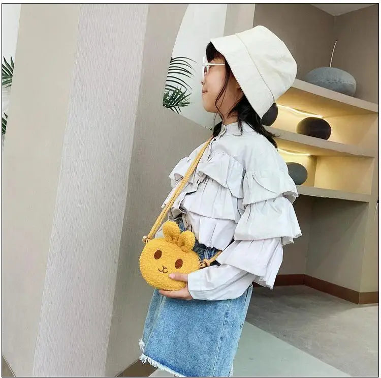 New Cute Little Rabbit Baby Girls Handbags Fashion School Bags for Girls Kids Small Shoulder Lunch Bags Child Girl Backpacks