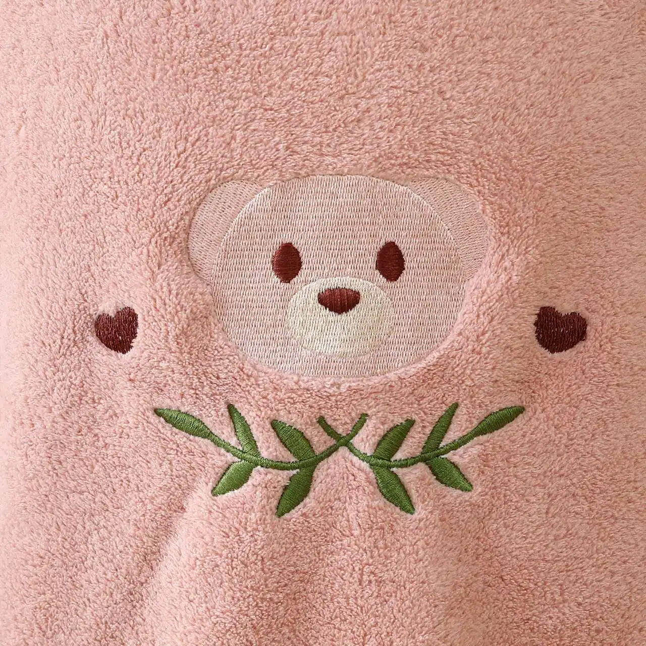 Baby Bath Towel Hooded Soft Coral Velvet Child Bathrobe Cute Cartoon Animal Warm Toddler Sleeping Swaddle Wrap Towel Blanket