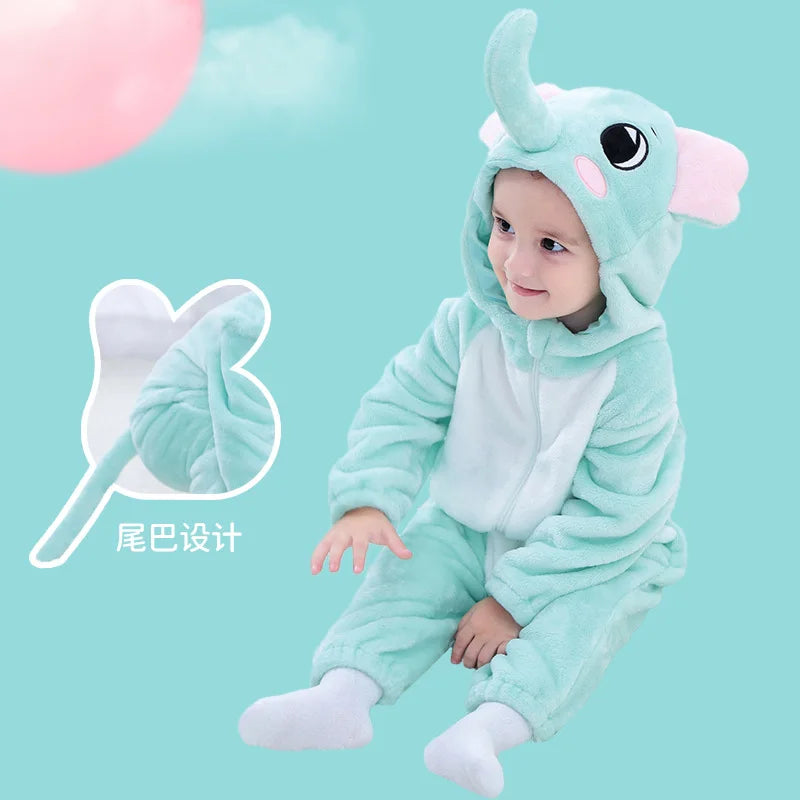 Toddler Outfit Unisex Baby Animal Costume Lion Costume for Kids Homewear Boys Jumpsuit Halloween Dress Up Romper