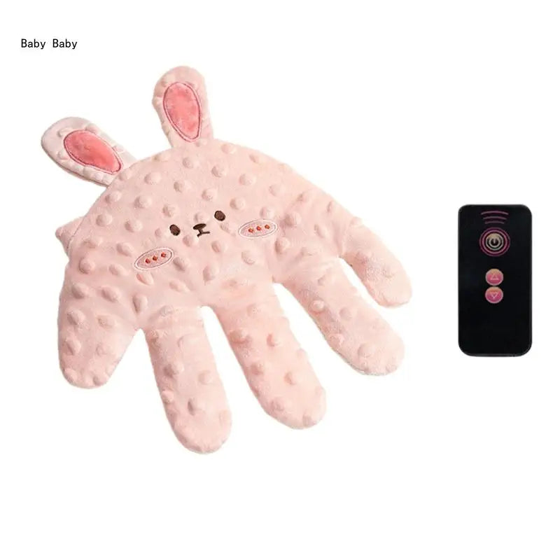 Cartoon Baby Sleep Aid Soothing Pillow Comforting Hand Detachable with Remote for Comfortable Newborns Sleeping