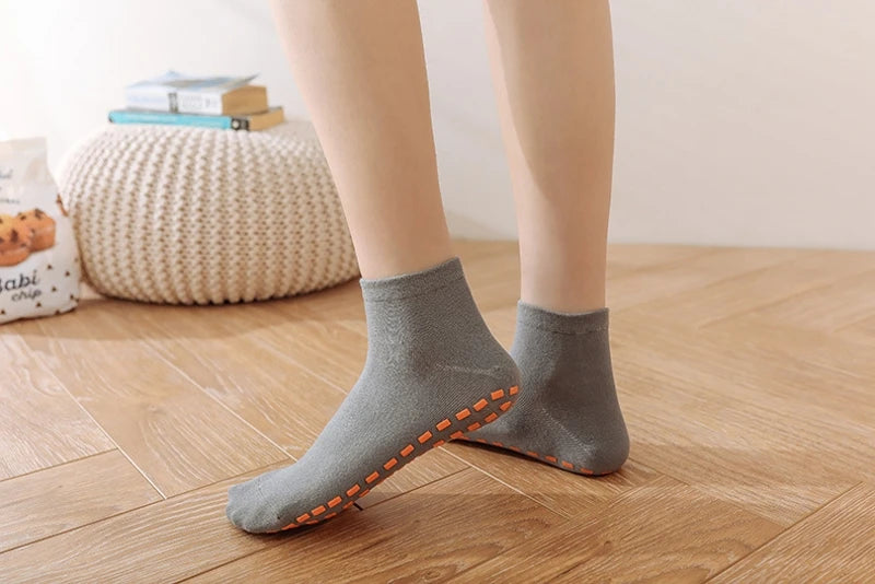 10 Pairs Kids Adults Anti-Slip Socks Parent-Child Trampoline Sock Cotton Children Socks Sports Boys Girls Outside Baby Socks