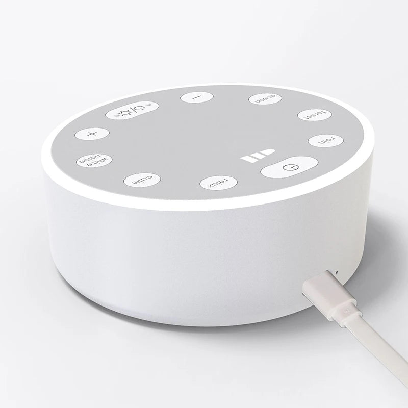 Intelligent Speaker White Noise Sleep Music Sound Adjustment Mood Sleeping Aid With Ambient Lighting