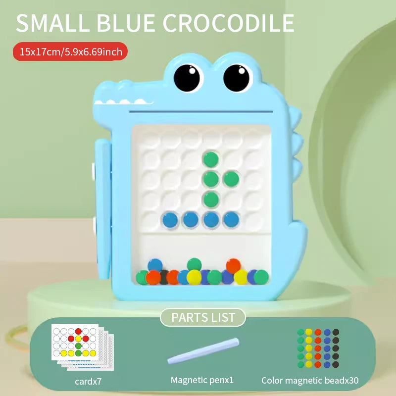 Magnetic Pen Drawing Board Children's Magnetic Pen Baby Drawing Board Girls Educational Toy