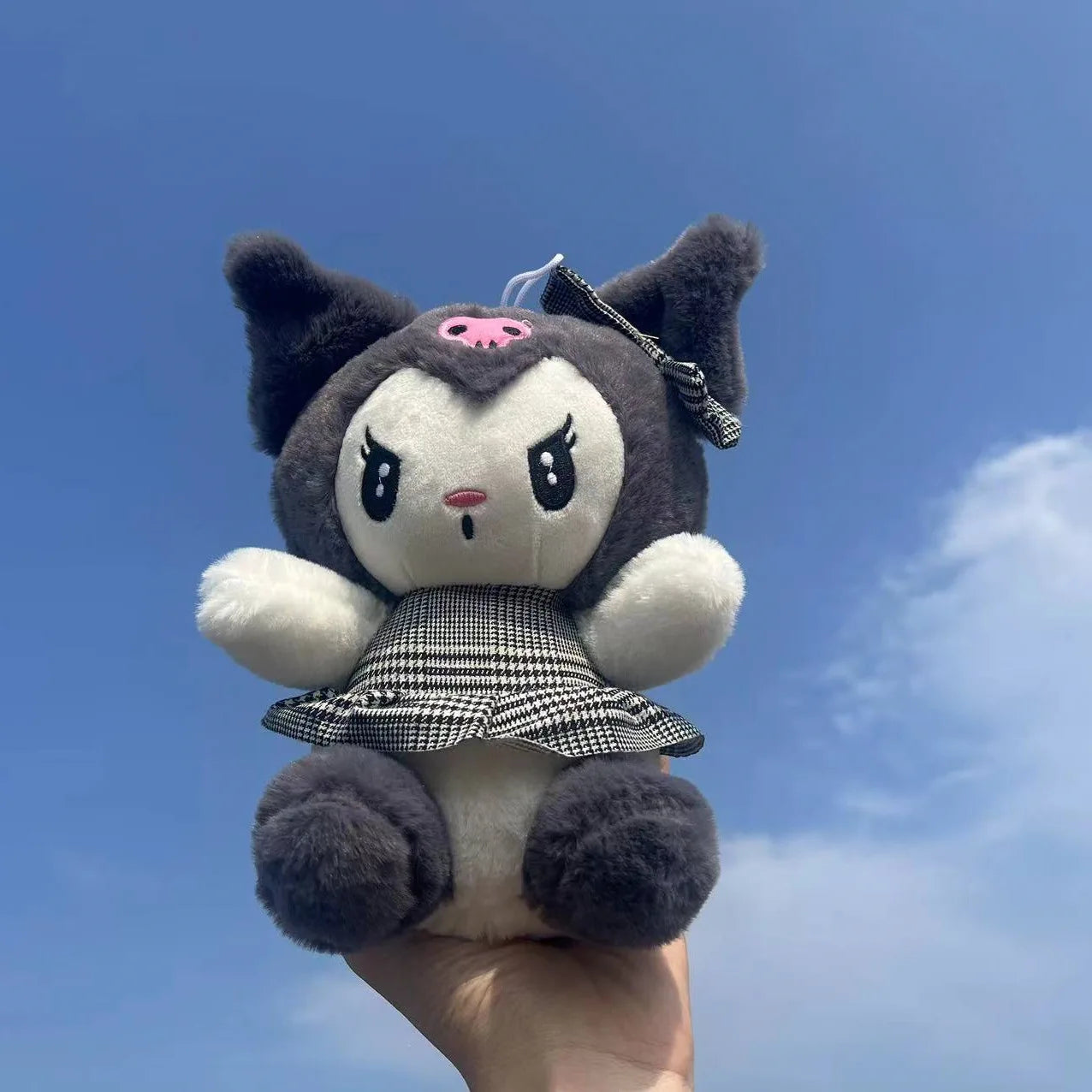 Sanrio Kuromi Fantasy Plush Toy Crane Gift toys for kids girl Gifts Plush Toys Plushie Stuffed Animal Patung Dolls pillow