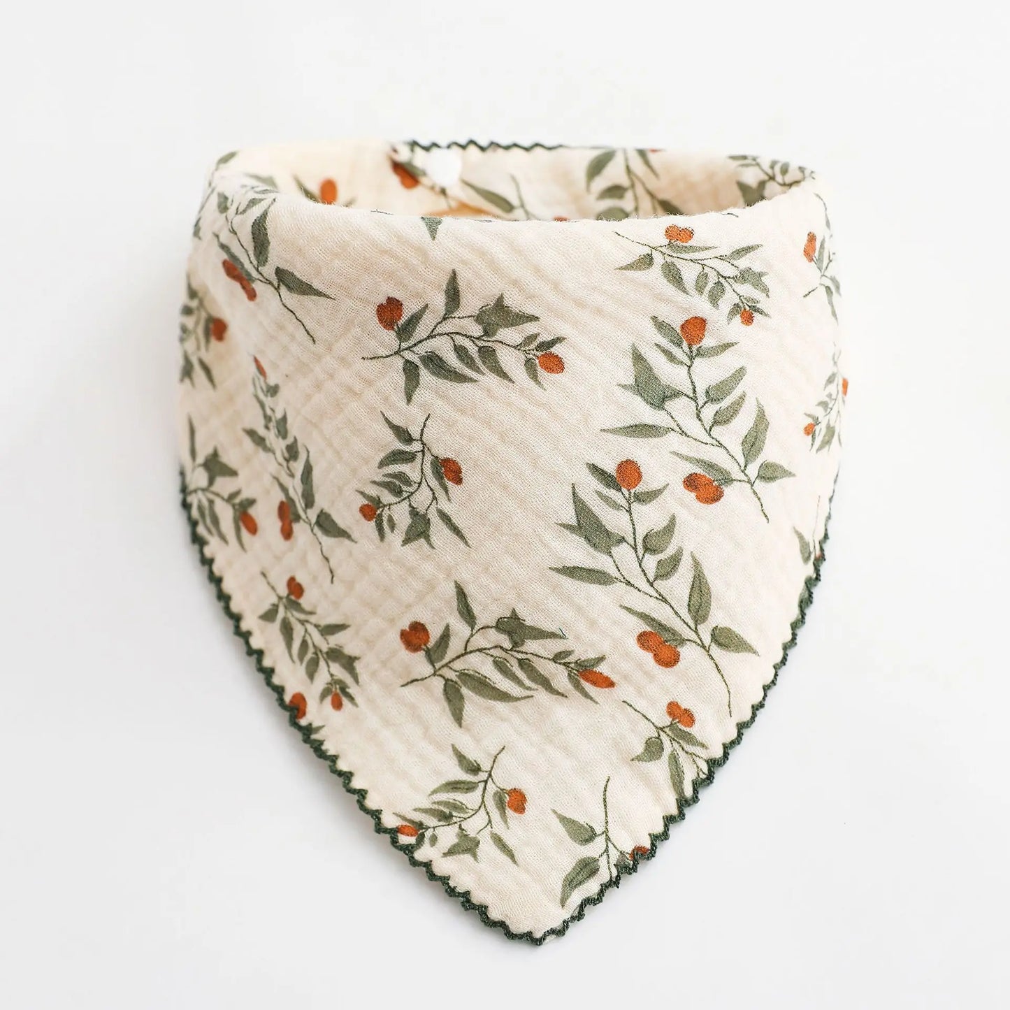 Baby Cotton Bibs Triangle Soft Lace Burp Cloth Saliva Towel Apron Bandana Scarf for Boys Girls Feeding Drool Bib Korean Style