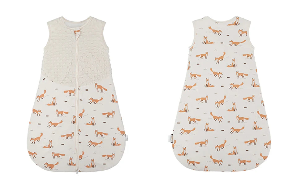 Baby Sleepsack 3-24Months Autumn Baby Sleeping Bag Blanket 1.5Tog Doudou Soft Feeling Starfish Shell Print Vest Style