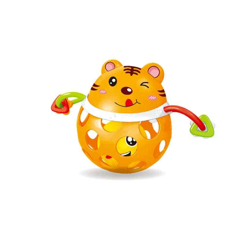 Baby Development Toys 0 6 12 Months Sensory Baby Teether Rattle Hand Grip Toys Soft Teething Educational Toys Games For Babies