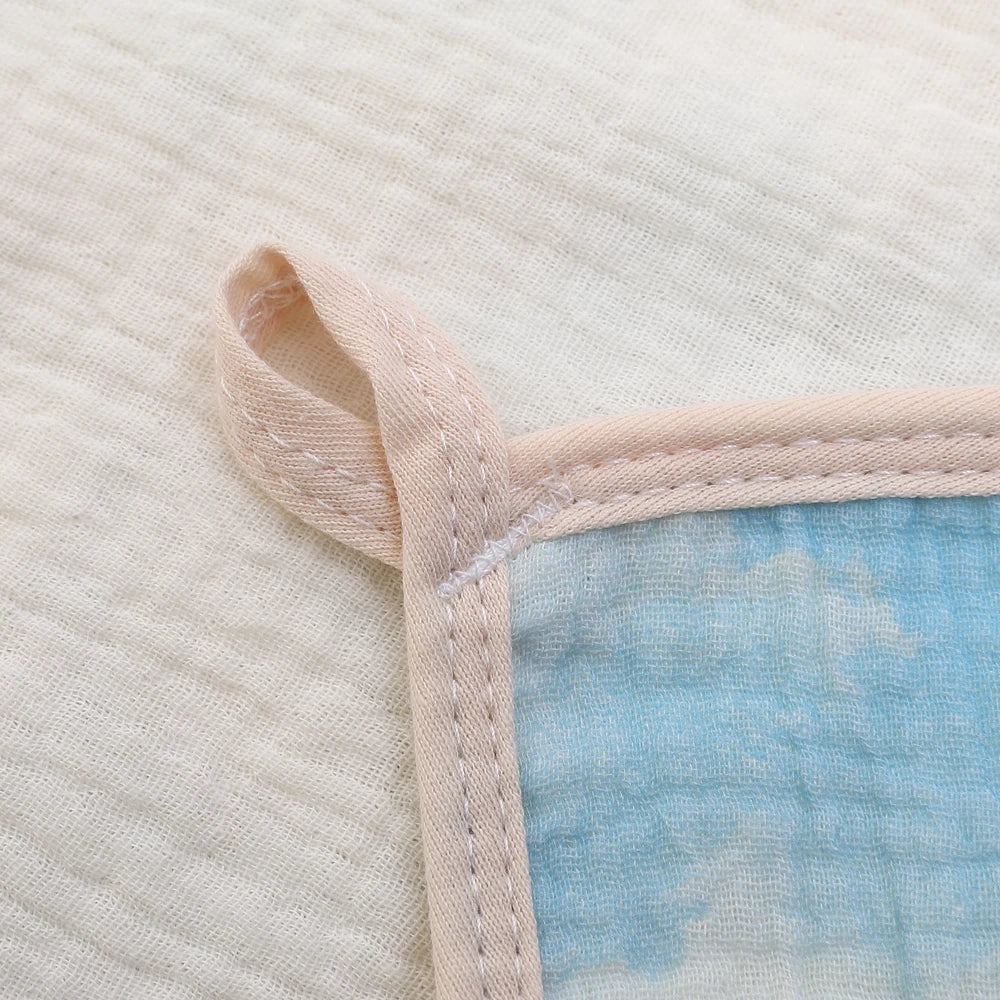 Cotton Muslin Baby Face Towels Long Burp Cloth for Newborn 6Layers of Gauze Children's Towel Kindergarten Hand Towels Baby Items