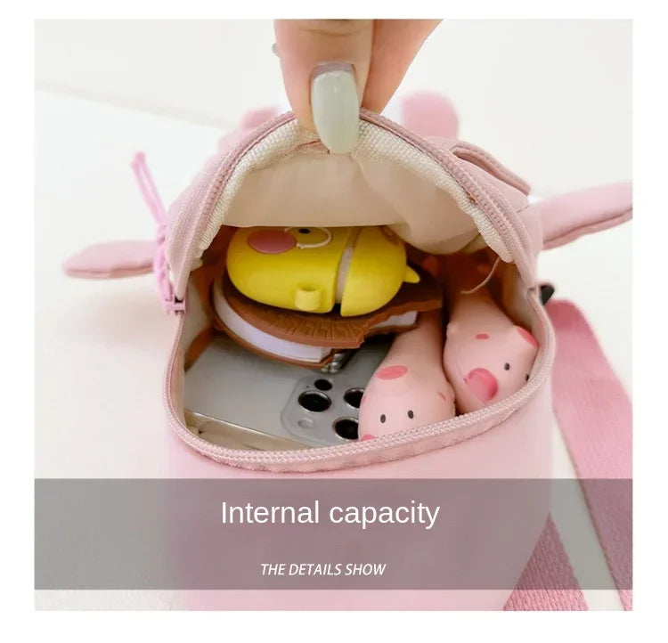 Fashion Children School Bags Bunny Portable Backpacks Kids Travel Rucksacks Cute Boys and Girls School Book Backpack Chest Bag